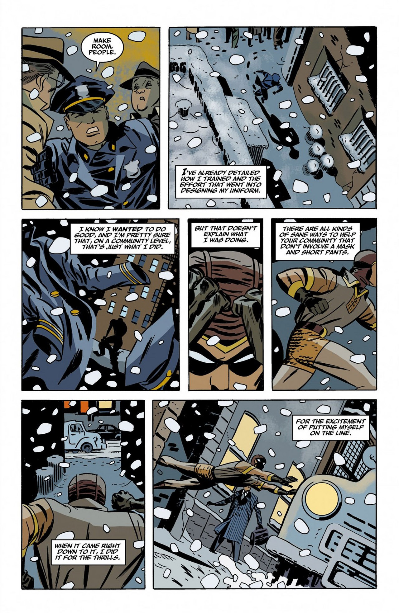 Read online Before Watchmen: Minutemen comic -  Issue #1 - 16