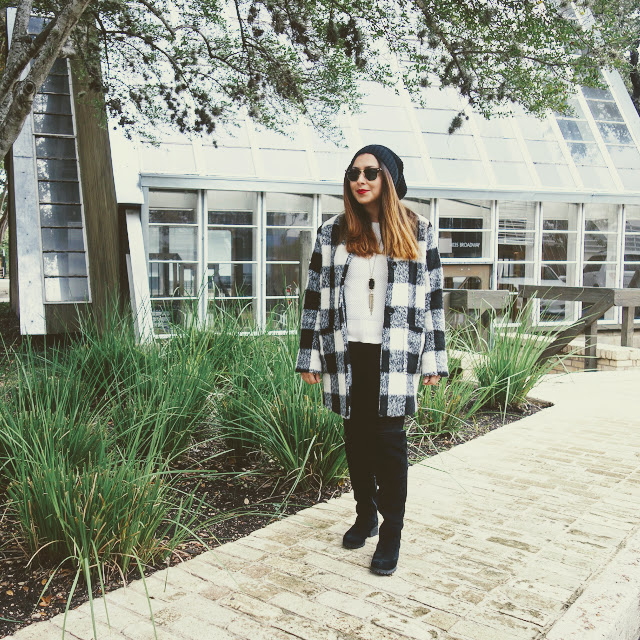 Plaid Coat Outfit