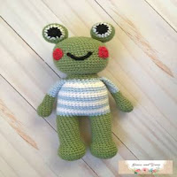 PATRON GRATIS RANA AMIGURUMI 29707