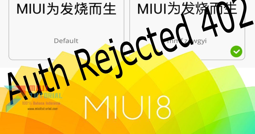 Pada Saat Apply Ganti Font Xiaomi Miui Muncul Pesan Auth Pada Saat Apply Ganti Font Xiaomi Miui Muncul Pesan Auth