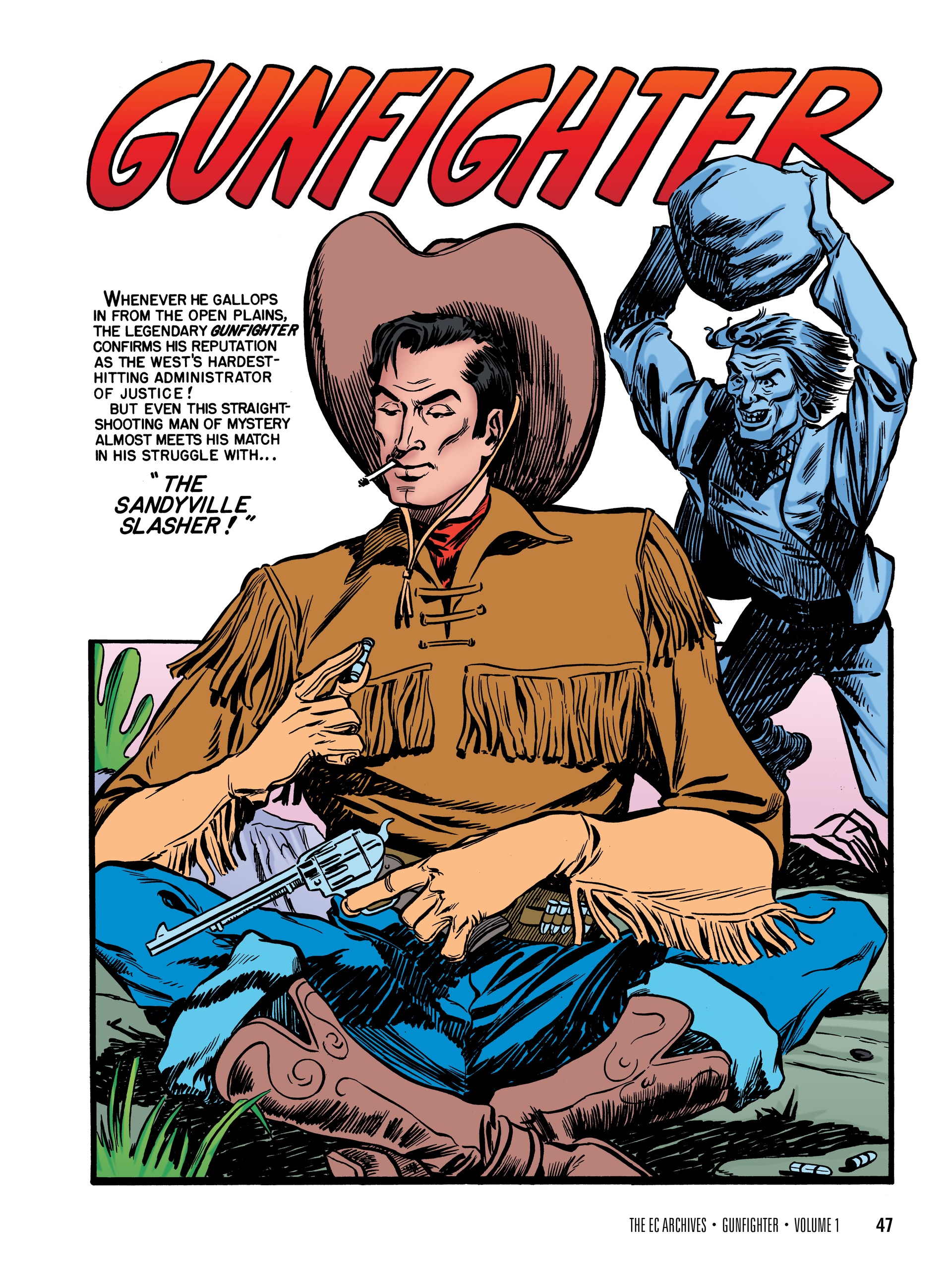 Read online The EC Archives: Gunfighter comic -  Issue # TPB (Part 1) - 50