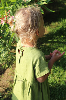 leinen kleid, linen dress 