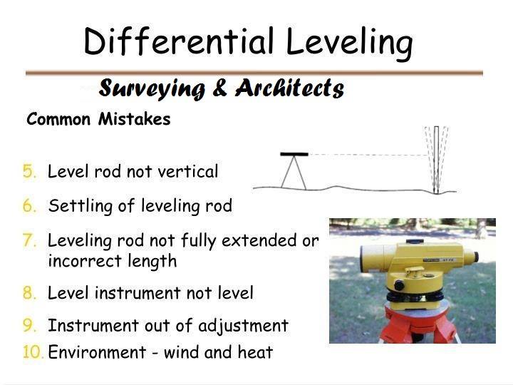 What is differential leveling