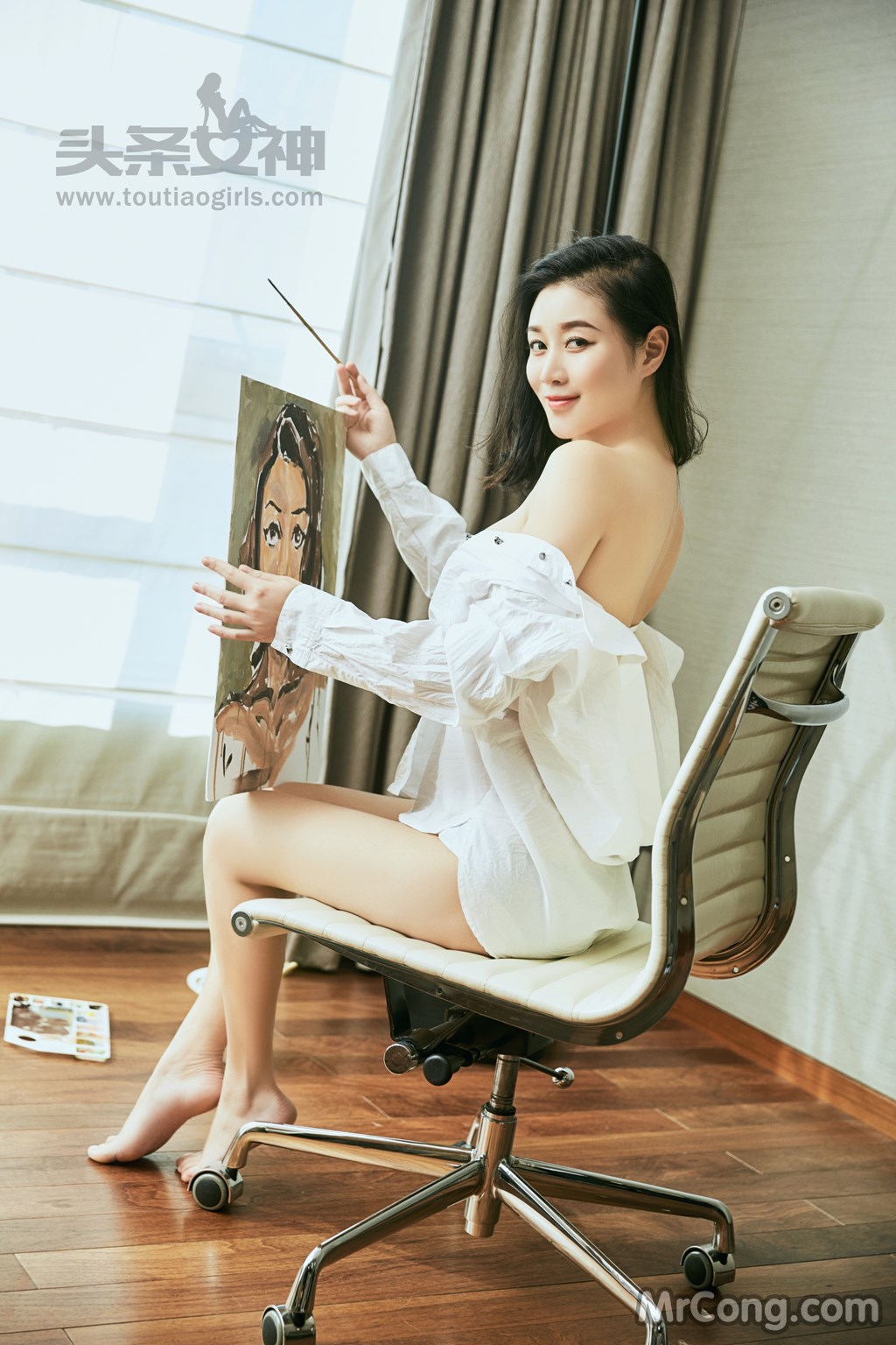 TouTiao 2017-03-22: Model Zhang Zi Ran (张 梓 然) (32 photos)