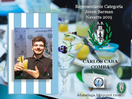 REPRESENTANTE DE MÁLAGA EN LA CATEGORIA DE  JOVEN BARMAN PARA EL NACIOAL DE NAVARRA 2019