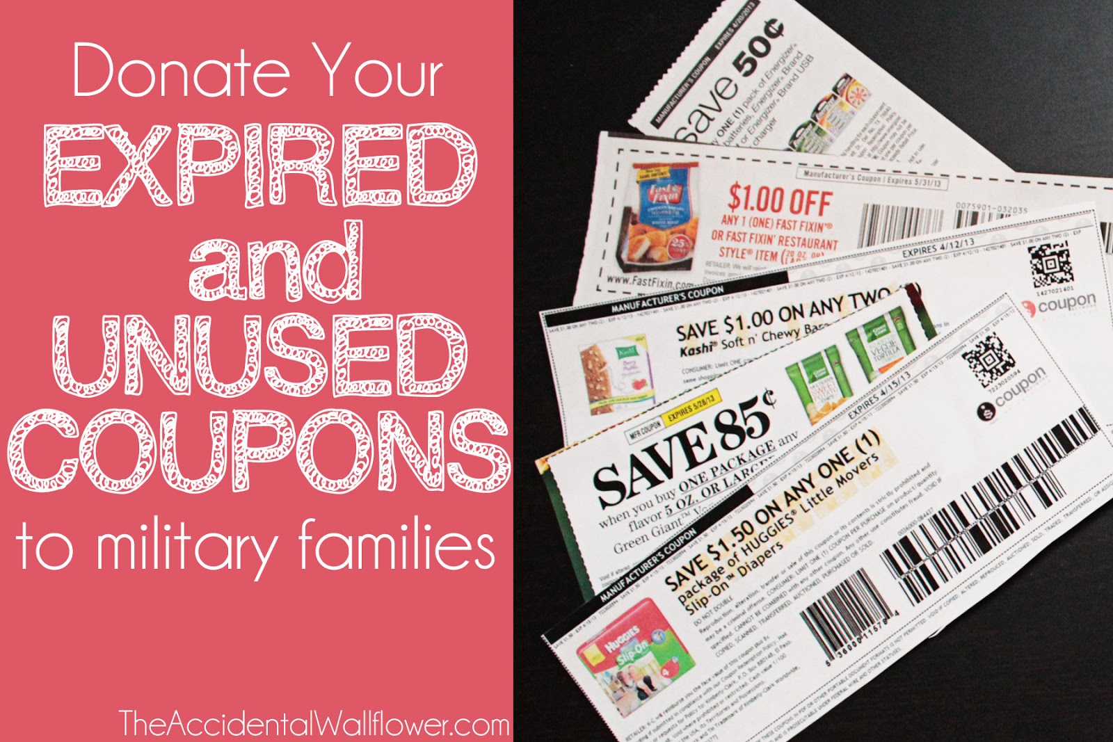 Donate Your Coupons to Military Families The Accidental