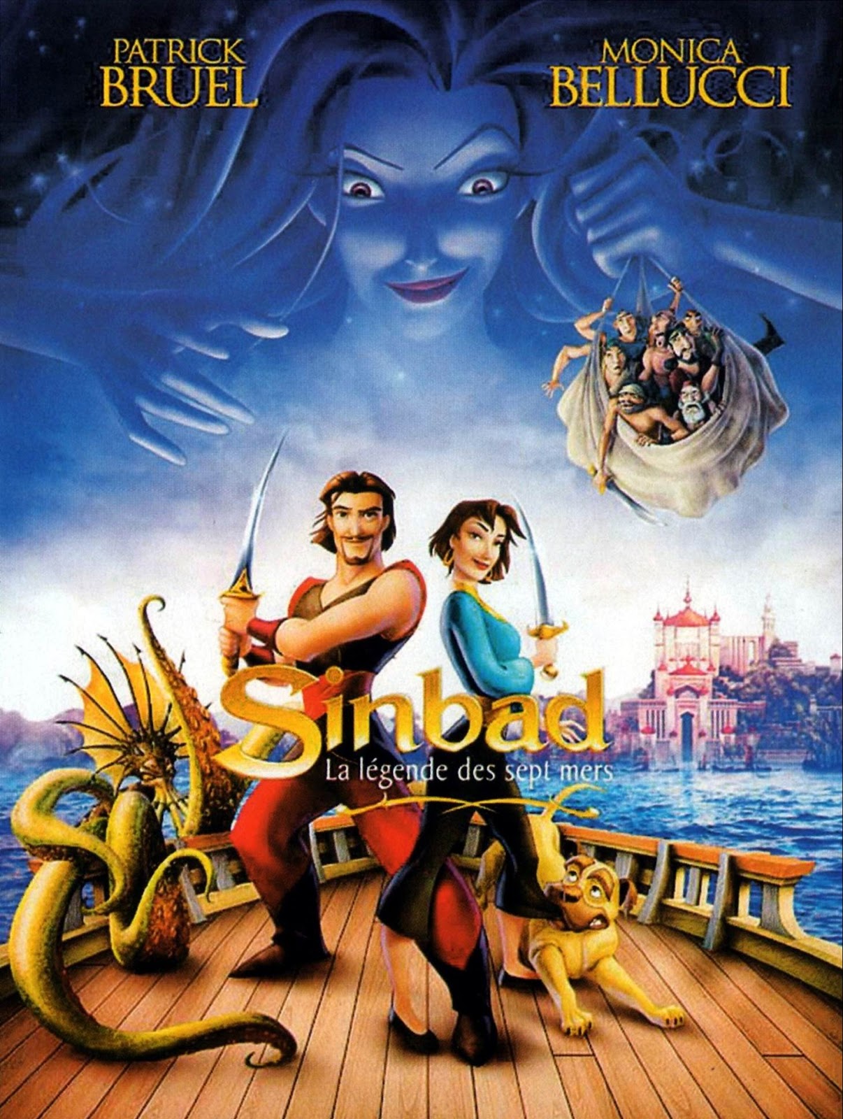 Affiches - Photos d'exploitation - Bandes annonces: Sinbad : La légende - Cast Of Sinbad Legend Of The Seven Seas
