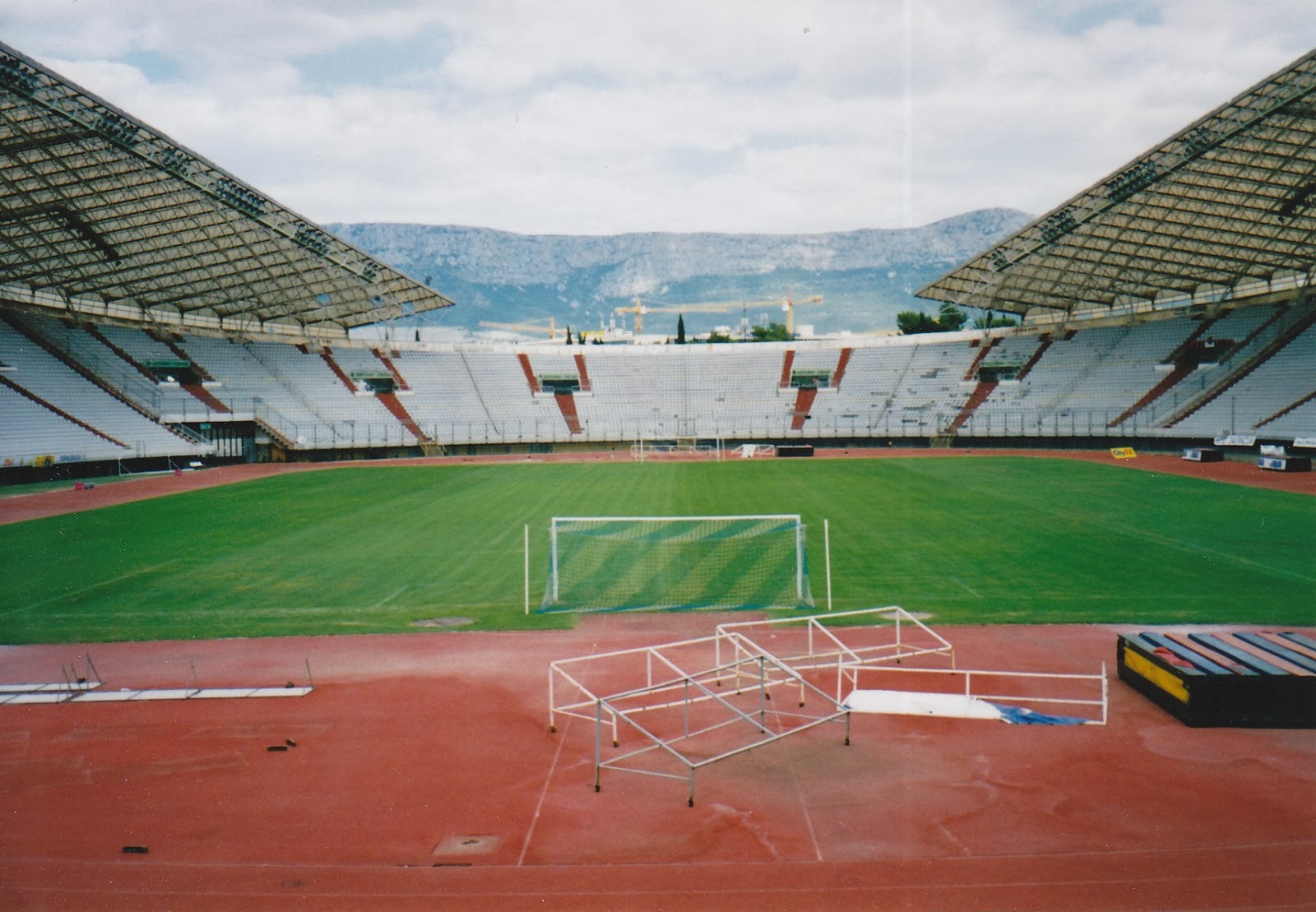 07 MAY 2019 Split, Croatia. Hajduk Split Football Stadium Editorial Image -  Image of hill, football: 155115560