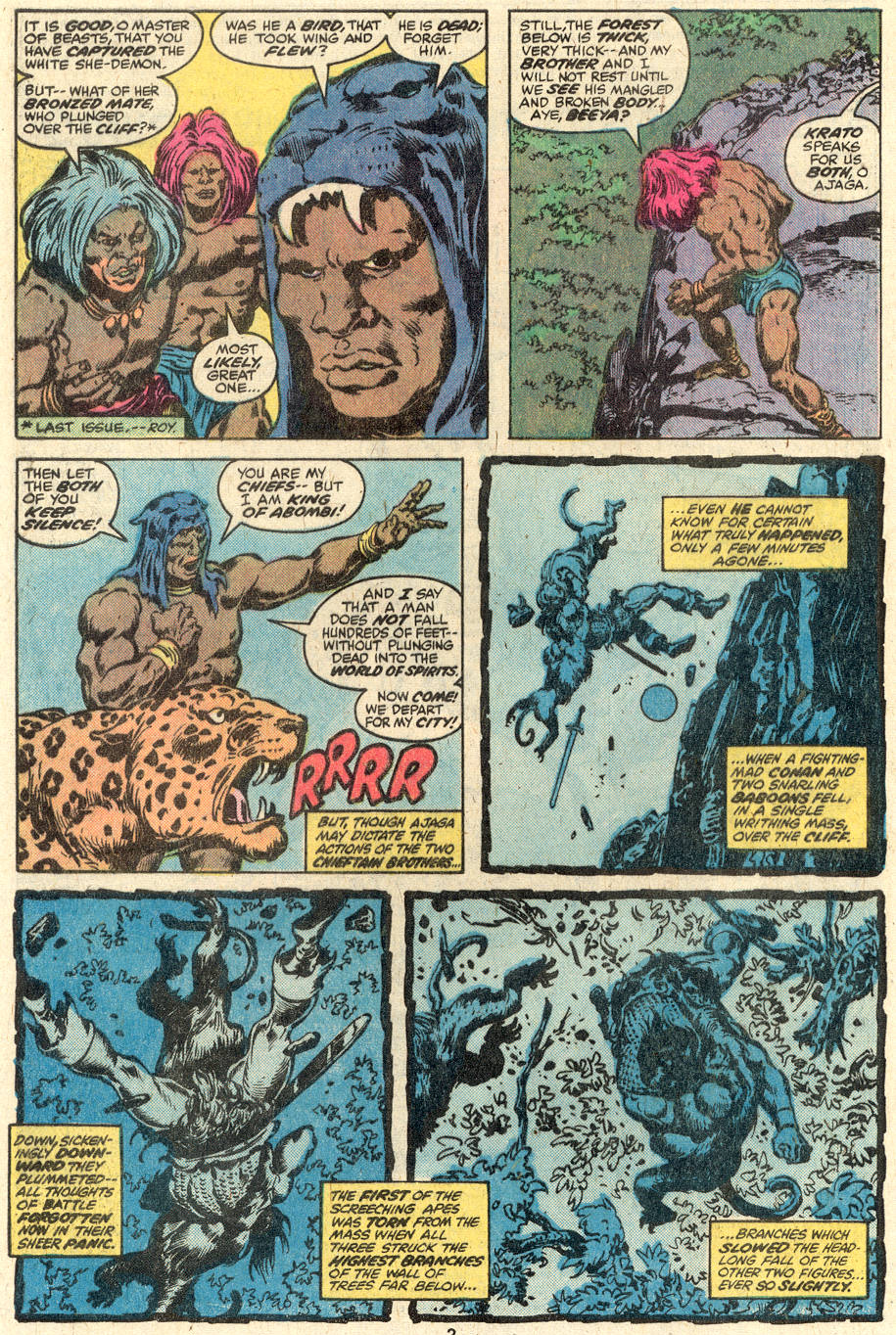 Read online Conan the Barbarian (1970) comic -  Issue #95 - 3