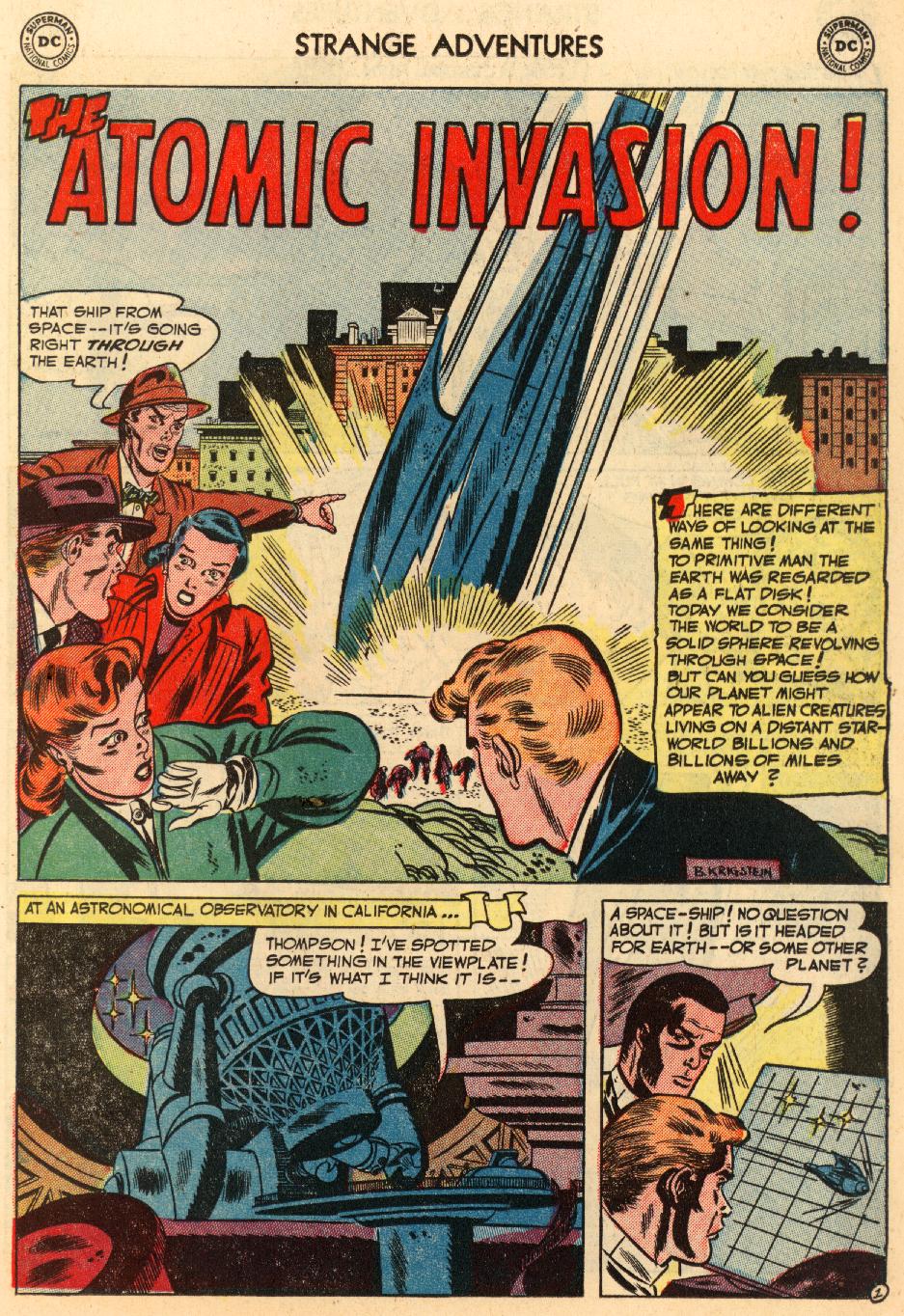 Read online Strange Adventures (1950) comic -  Issue #32 - 11