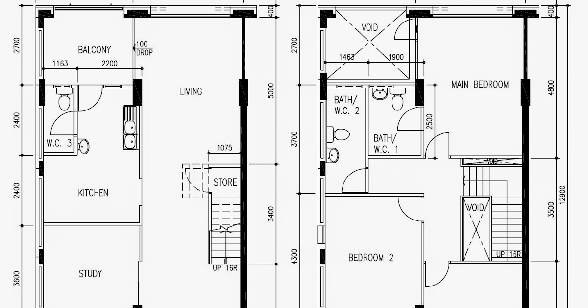 butterpaperstudio RenoCCK Basic HDB floorplan