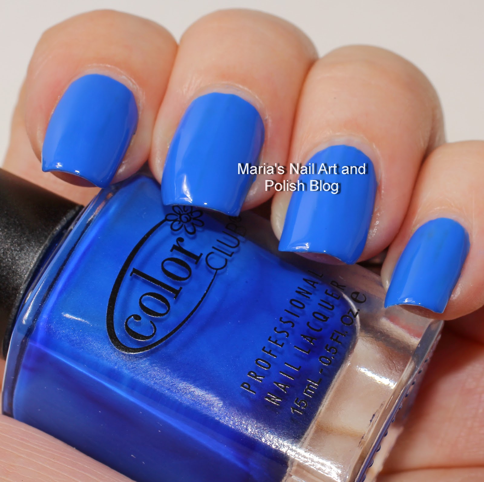 Marias Nail Art and Polish Blog: Color Club swatch spam: Blue Ming ...