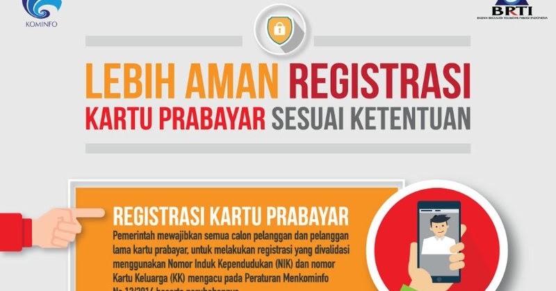 Pilih Registrasi Ulang atau Kartu Diblokir