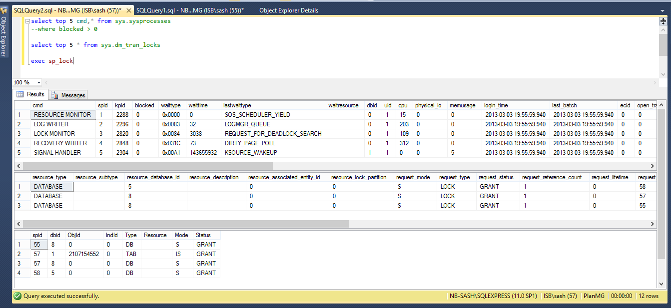 Query deadlock sql server - starsglop