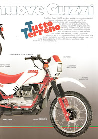 Moto Guzzi Tutto Terreno Motorcycle Brochure