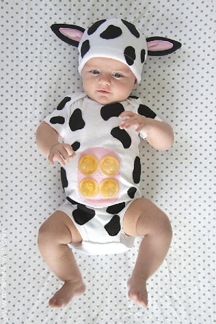 DIY Halloween cow costume for baby boy Try these 10 best Halloween costume ideas for baby. DIY baby cow Halloween costume ideas. Baby first Halloween costume ideas. Halloween animal costume ideas for 0-1 year old baby. DIY homemade baby cow costume for baby. Awesome and cute homemade baby Halloween costume ideas. DIY Halloween costume for baby boy. DIY Baby Halloween costume ideas. Halloween costume for 0-1 years old baby. Halloween costume for toddlers. Halloween costume for preschool.