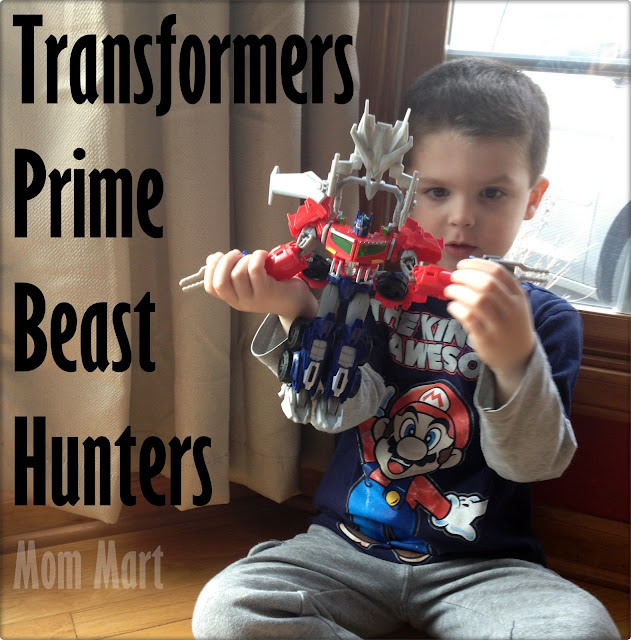 Optimus Prime Transformers Prime Beast Hunters Voyager Class Figure