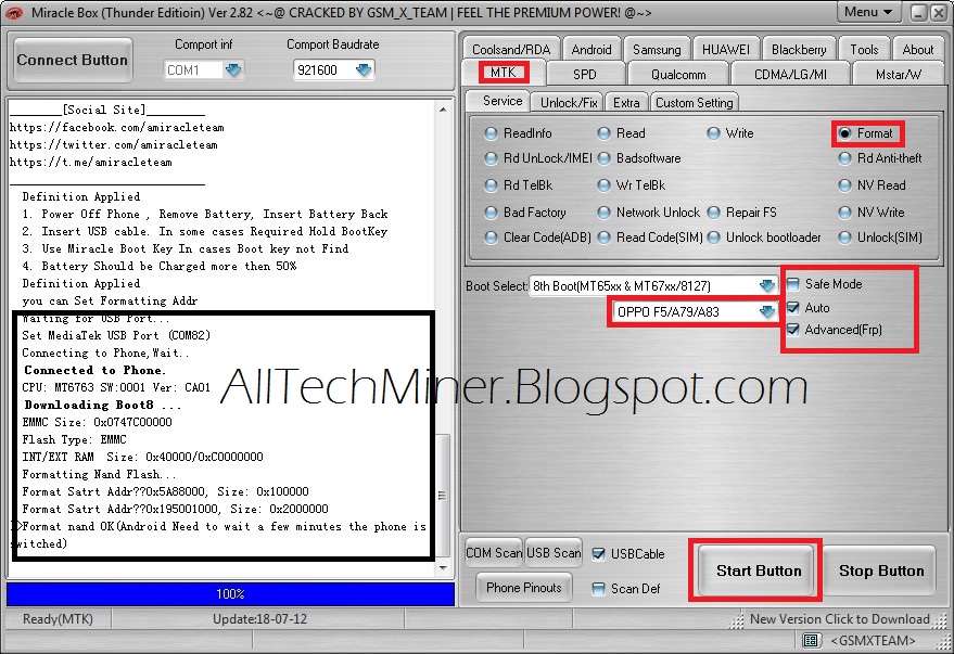 [Test Point] Remove FRP Or Pattern/Pin Lock on OPPO F5 YOUTH or OPPO