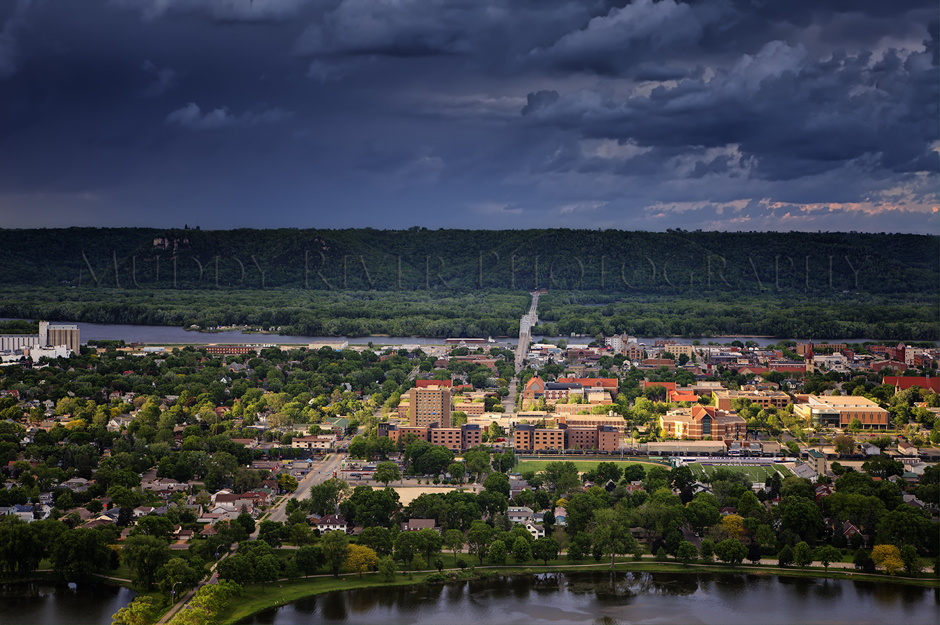 Stormy night in Winona