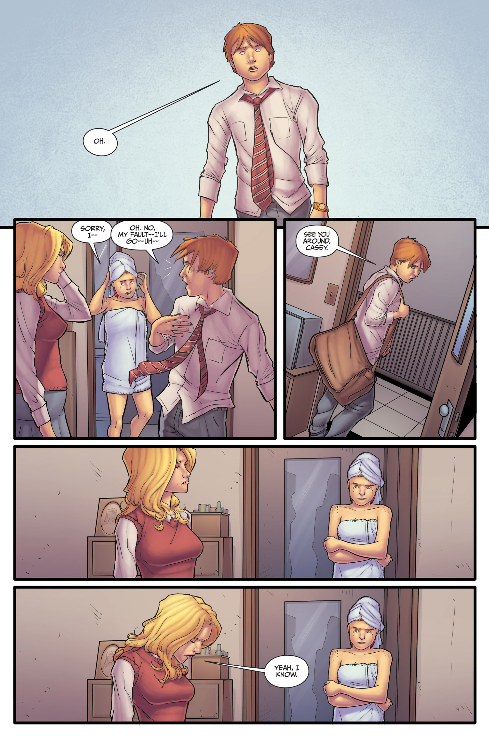 Read online Morning Glories comic -  Issue # _TPB 3 - 10