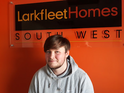 CITB work experience student at Larkfleet Homes South West