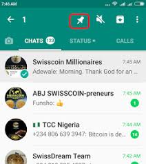 Cara Menggunakan Fitur Sematkan Chat di Whatsapp