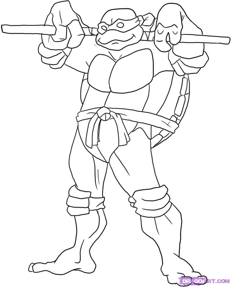 Ninja Turtle Coloring Pages - Free Printable Pictures ...