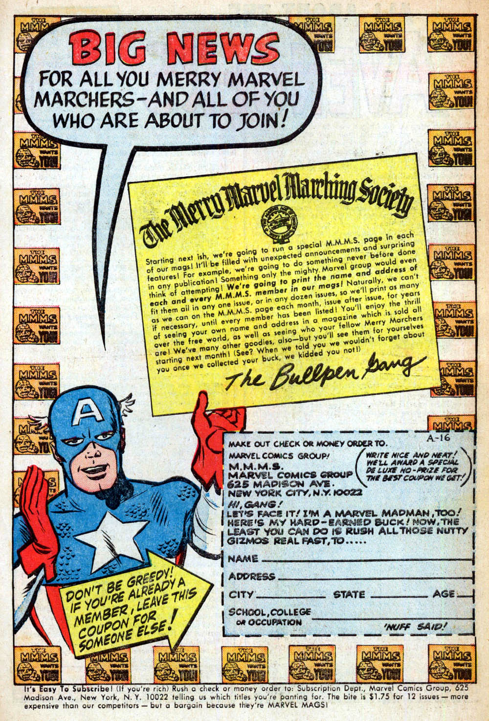 Read online The Avengers (1963) comic -  Issue #16 - 31