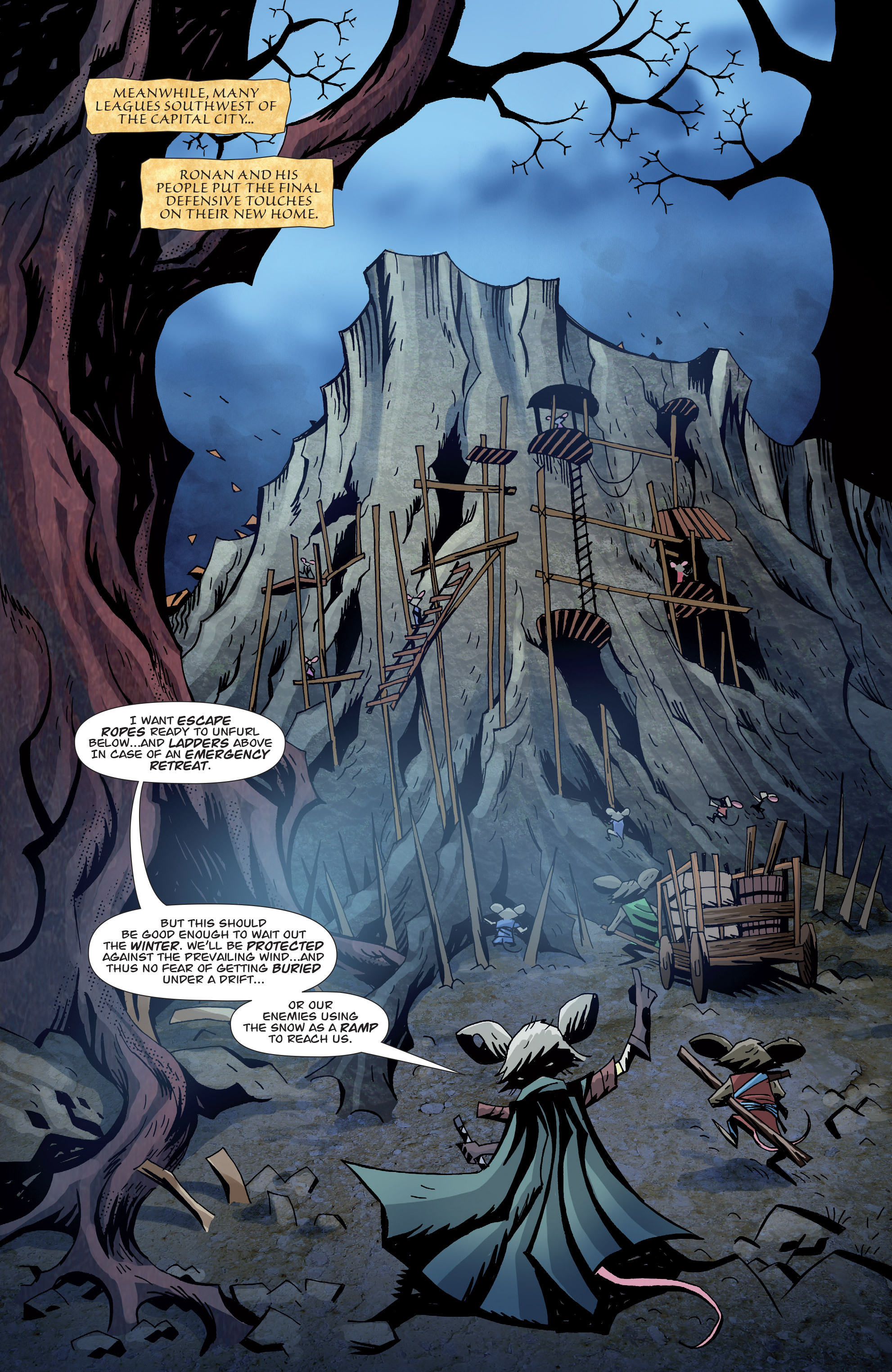 Read online The Mice Templar Volume 3: A Midwinter Night's Dream comic -  Issue # _TPB - 100