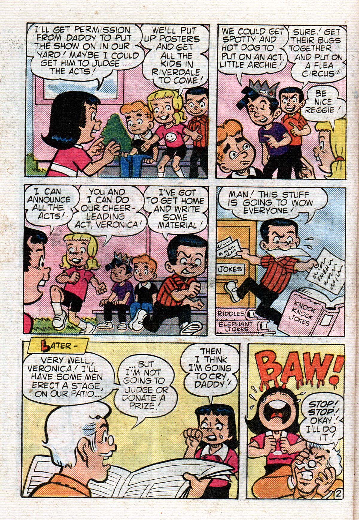 Read online Little Archie Comics Digest Magazine comic -  Issue #33 - 35