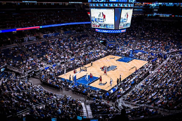 Jogos de basquete da NBA em Orlando