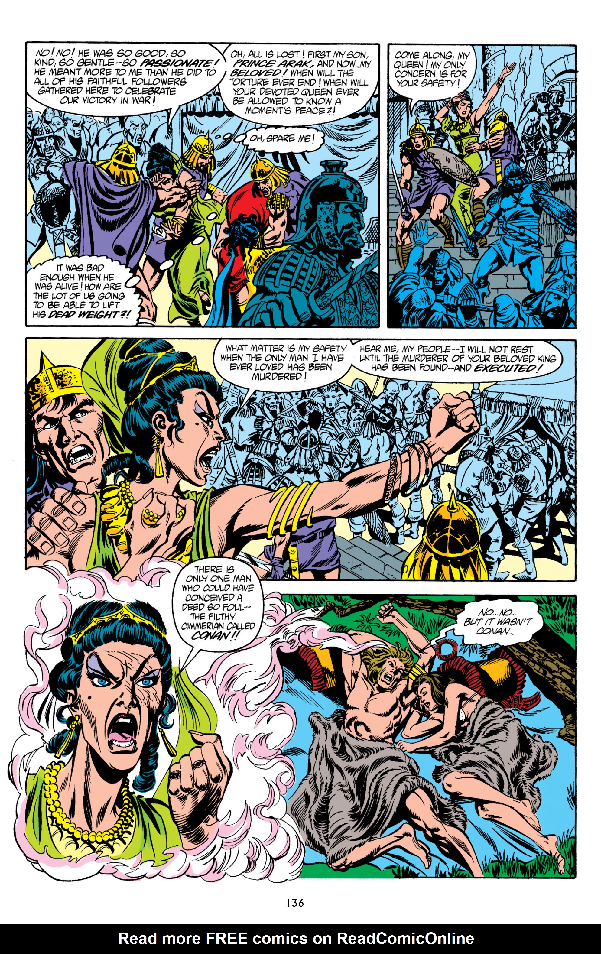 Read online The Chronicles of Conan comic -  Issue # TPB 30 (Part 2) - 36