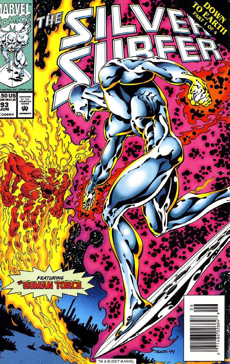 Read online Silver Surfer (1987) comic -  Issue #93 - 1