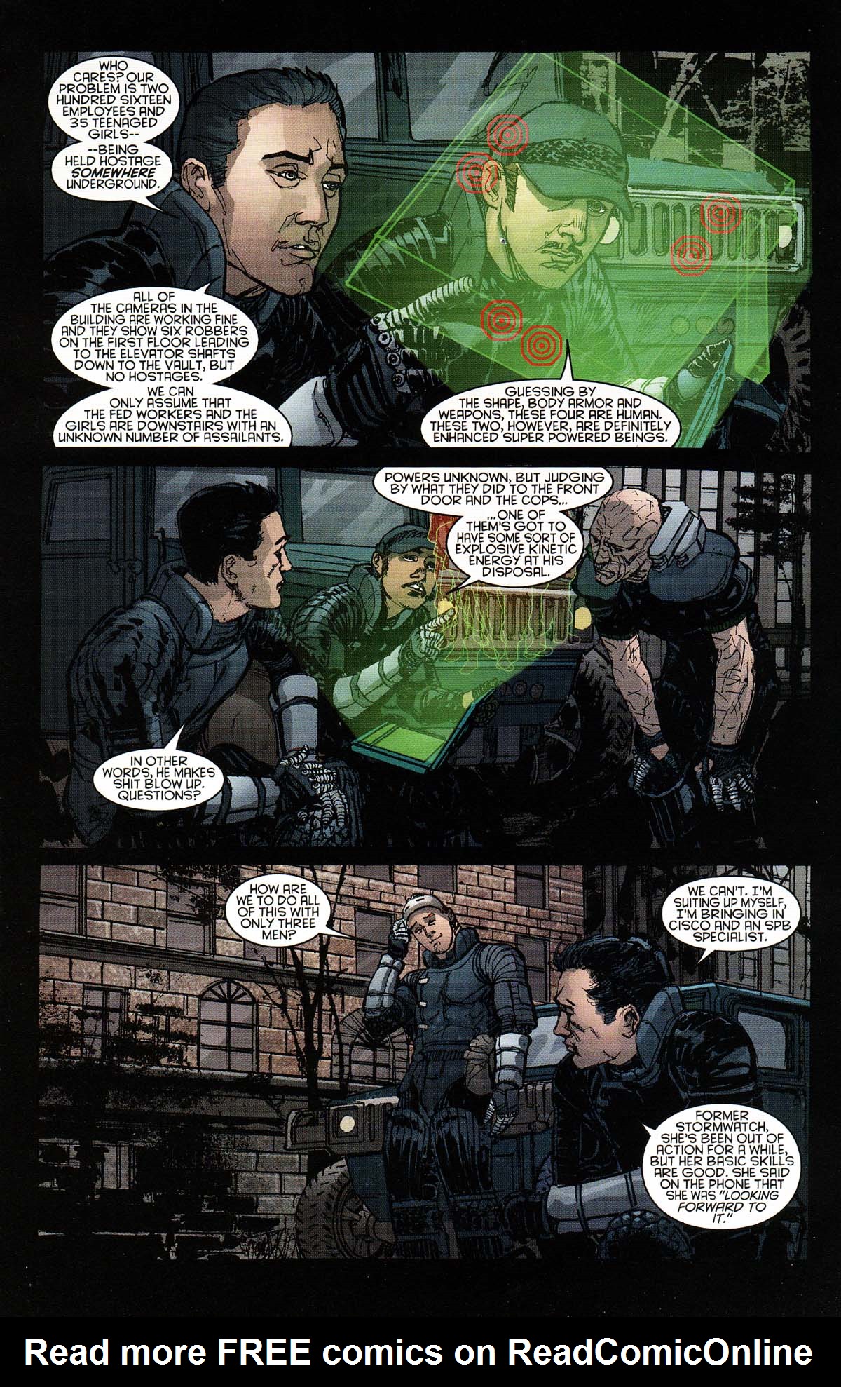 Read online Stormwatch: Team Achilles comic -  Issue #11 - 13