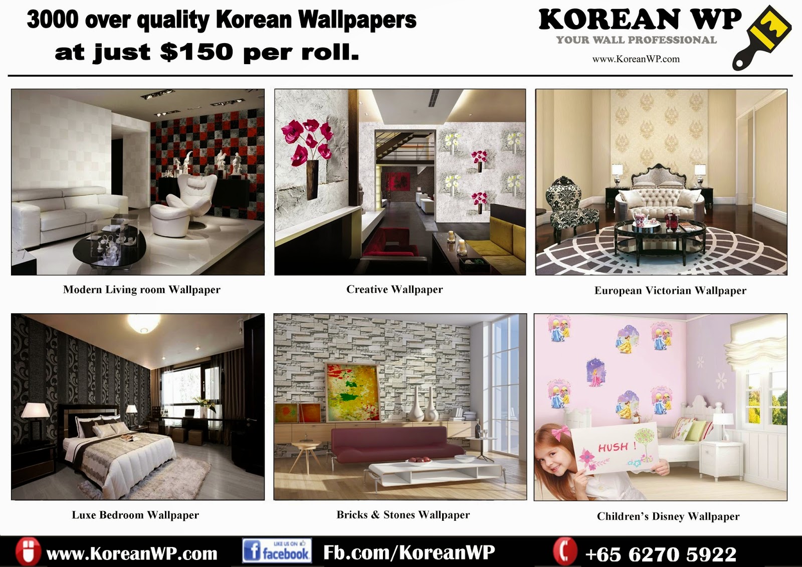 Korean Wallpaper Sales Shopping Whole Sale Retail