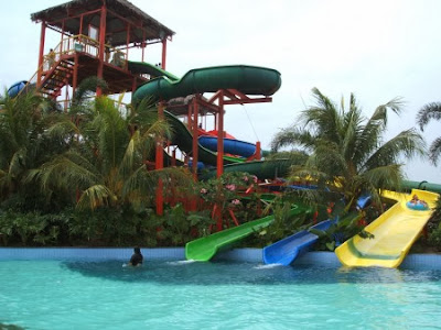  This is 1 of the recreational areas or attractions that must live on flown when visiting my  Best Place to visit in Bali Island: Cermin Beach Medan