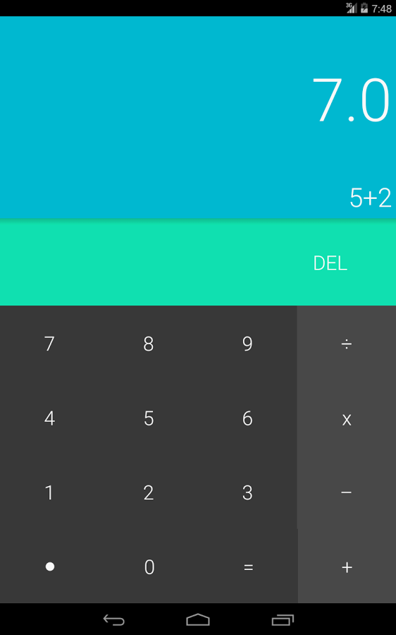 Android L Calculator