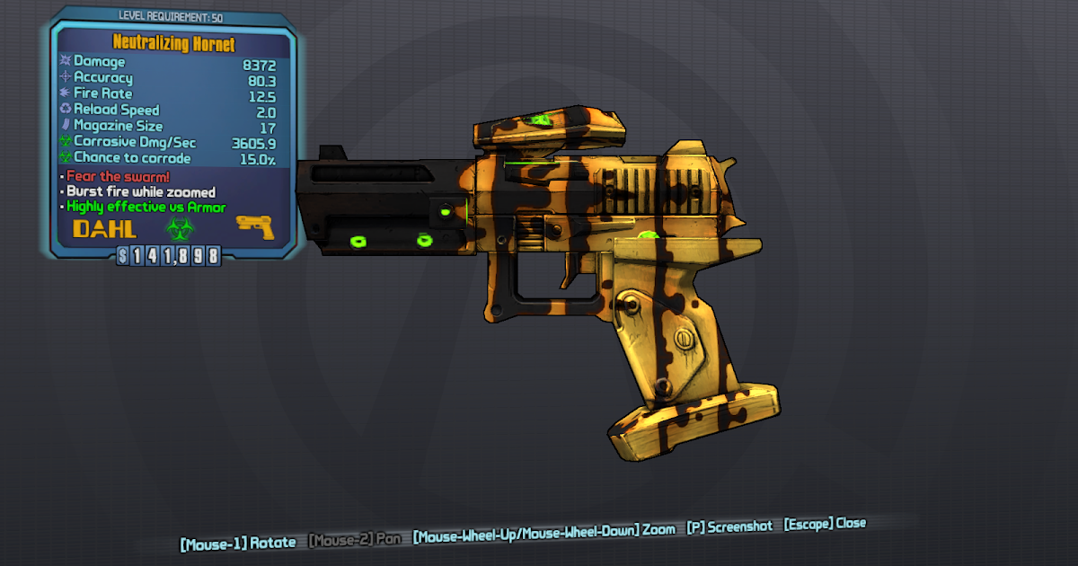 Borderlands 2 Legendary Weapons