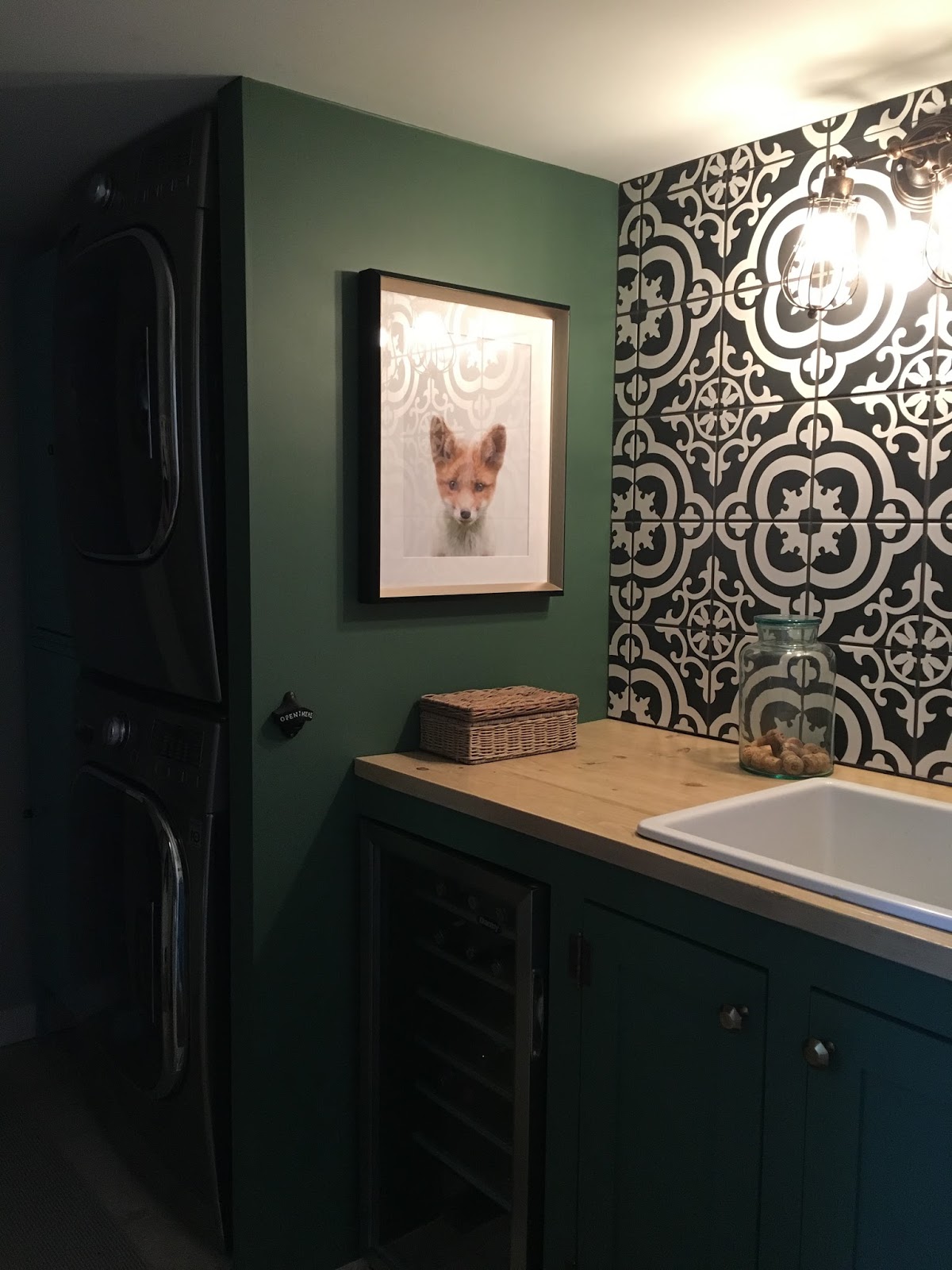 White Wood Our White Wood Laundry Room Makeover