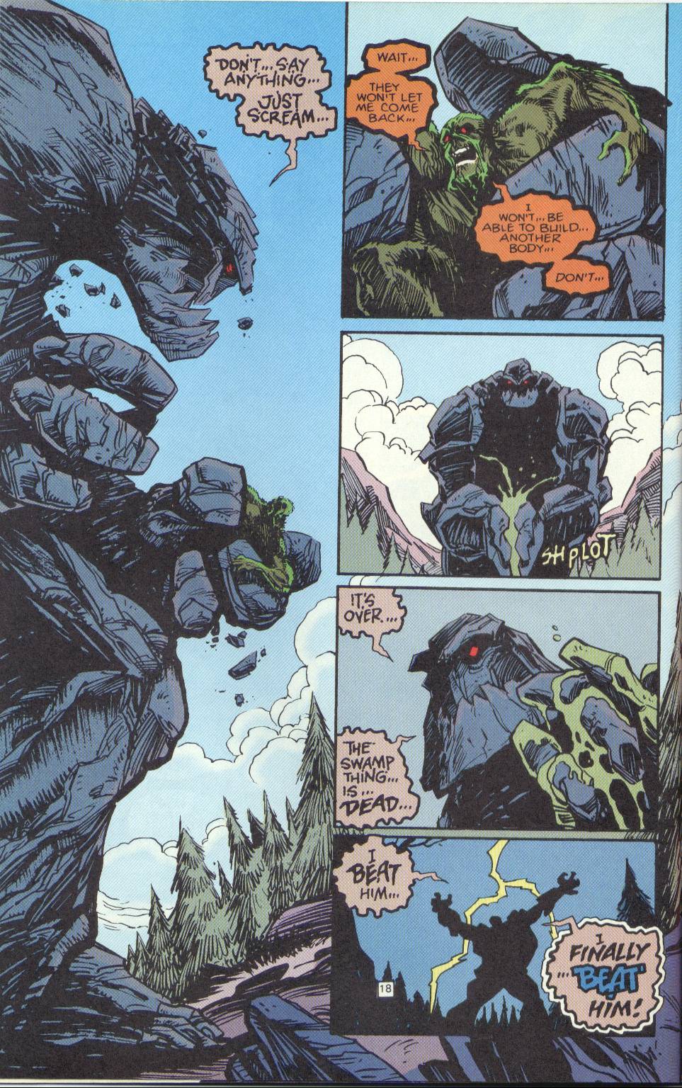 Read online Swamp Thing (1982) comic -  Issue #150 - 19