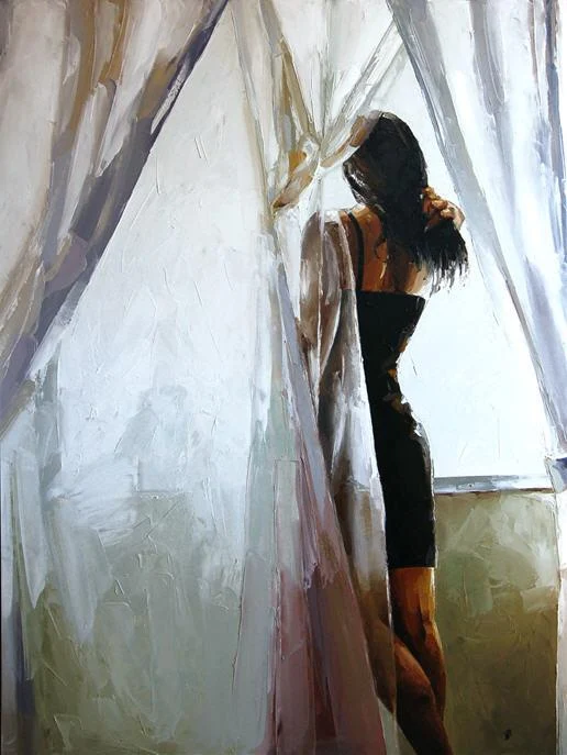 Victor Bauer 1969 | American Figurative painter