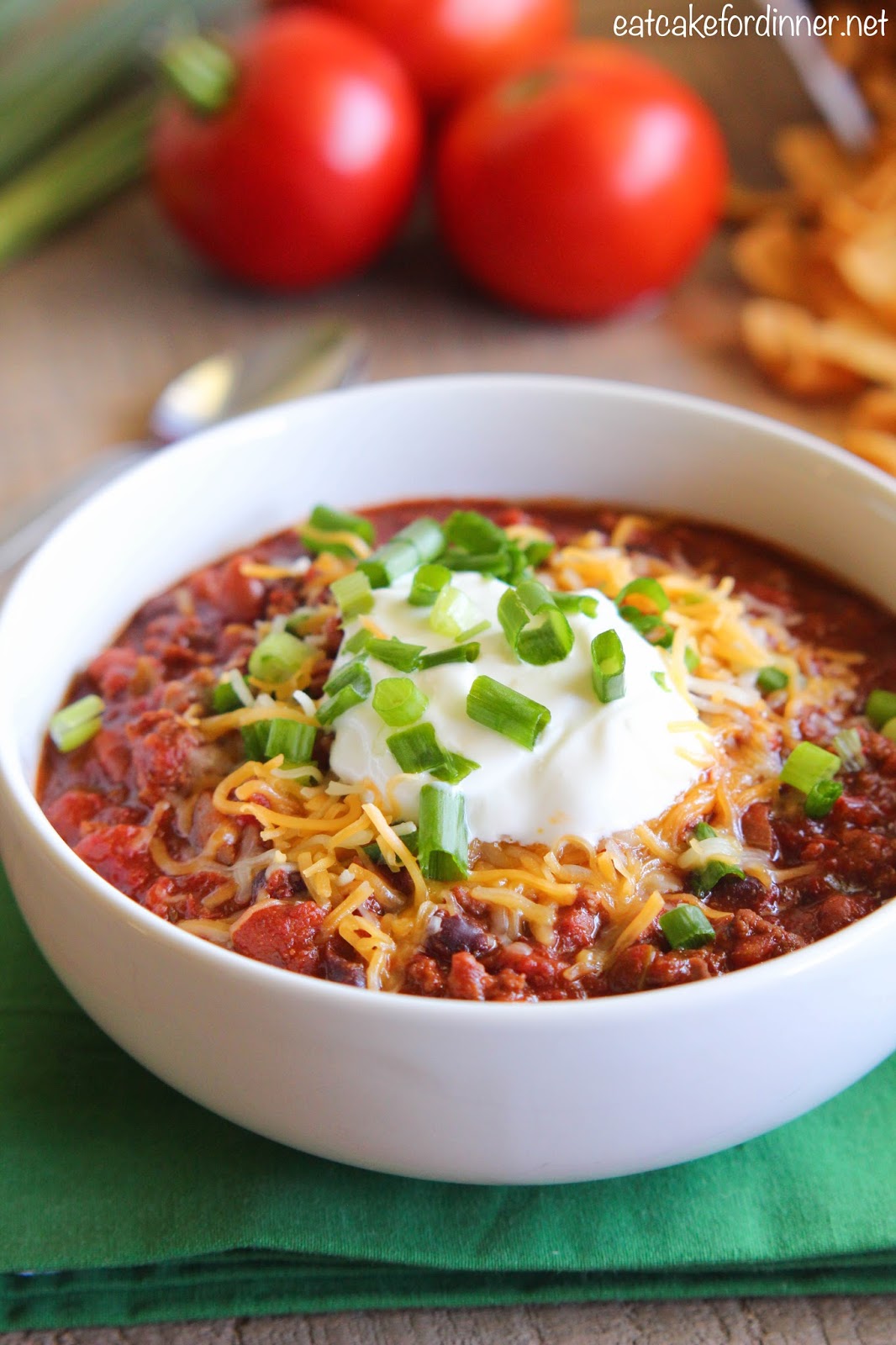 Eat Cake For Dinner Fresh Garden Tomato Chili