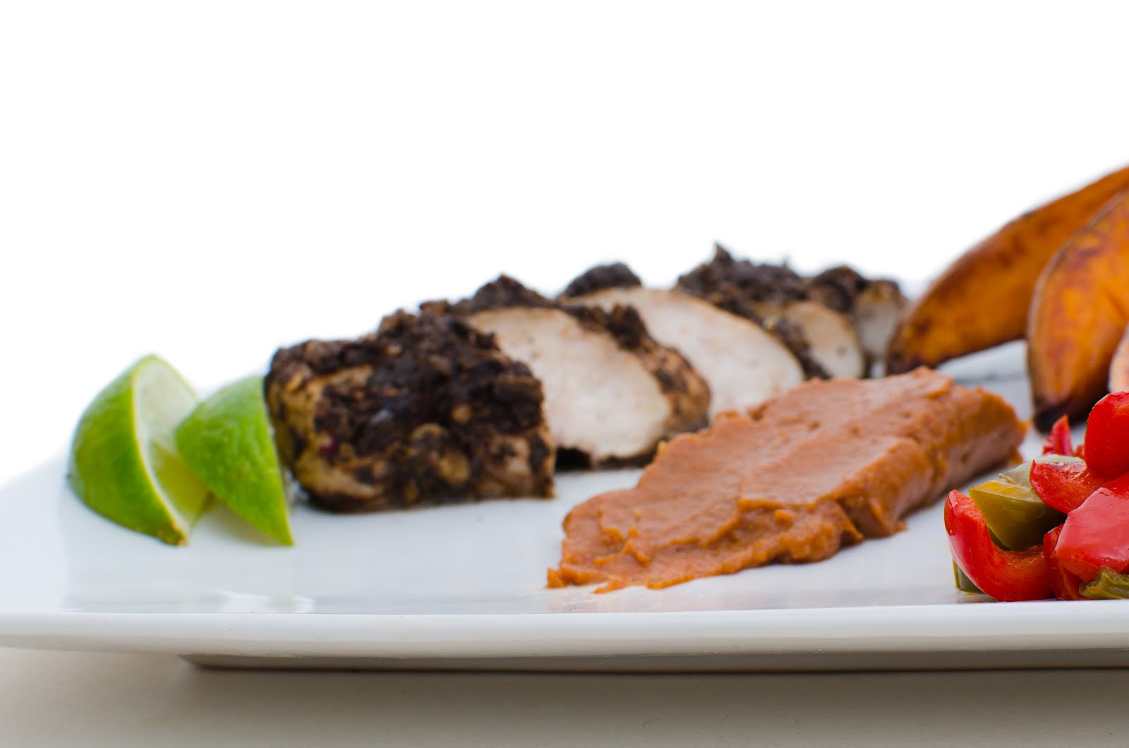 stuart webster photography Jamaican Jerk Chicken with Banana Ketchup