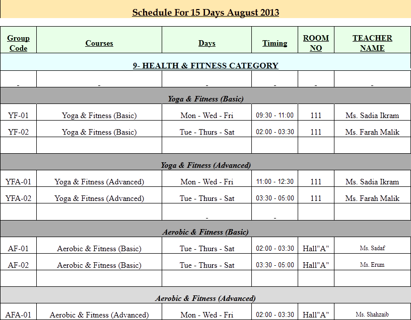 15th Day Course Details Aug 2013 World Memon Foundation