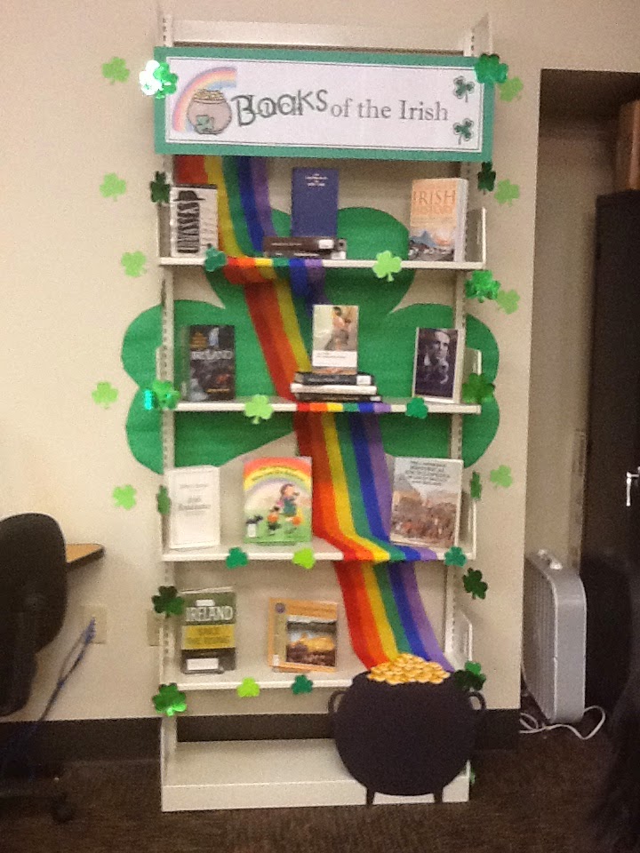 One Brass Farthing Library Display March 2014