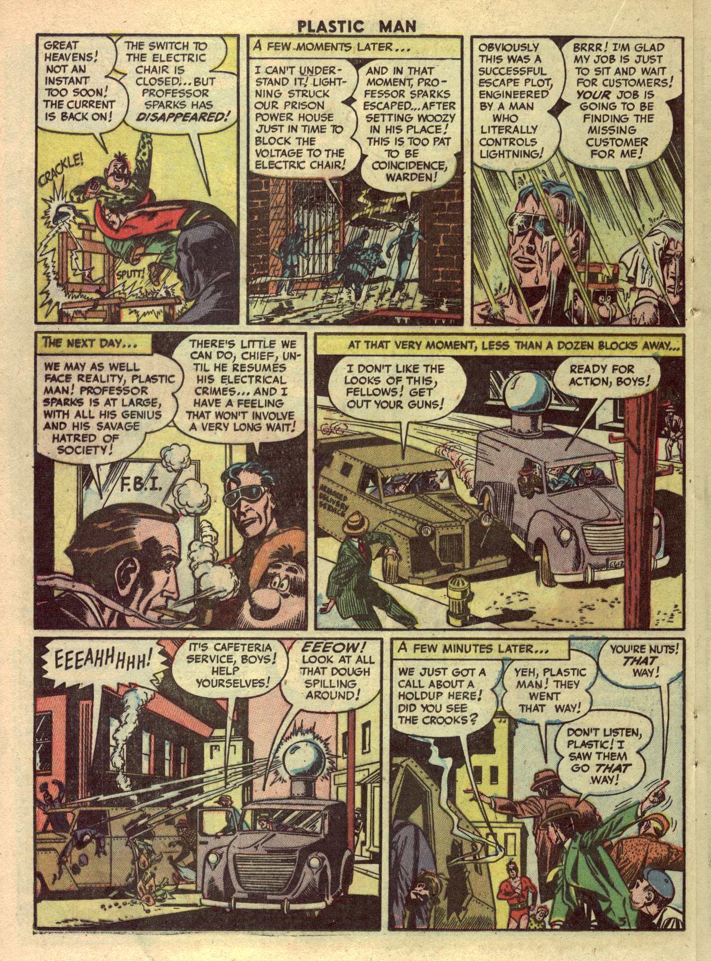 Read online Plastic Man (1943) comic -  Issue #42 - 20