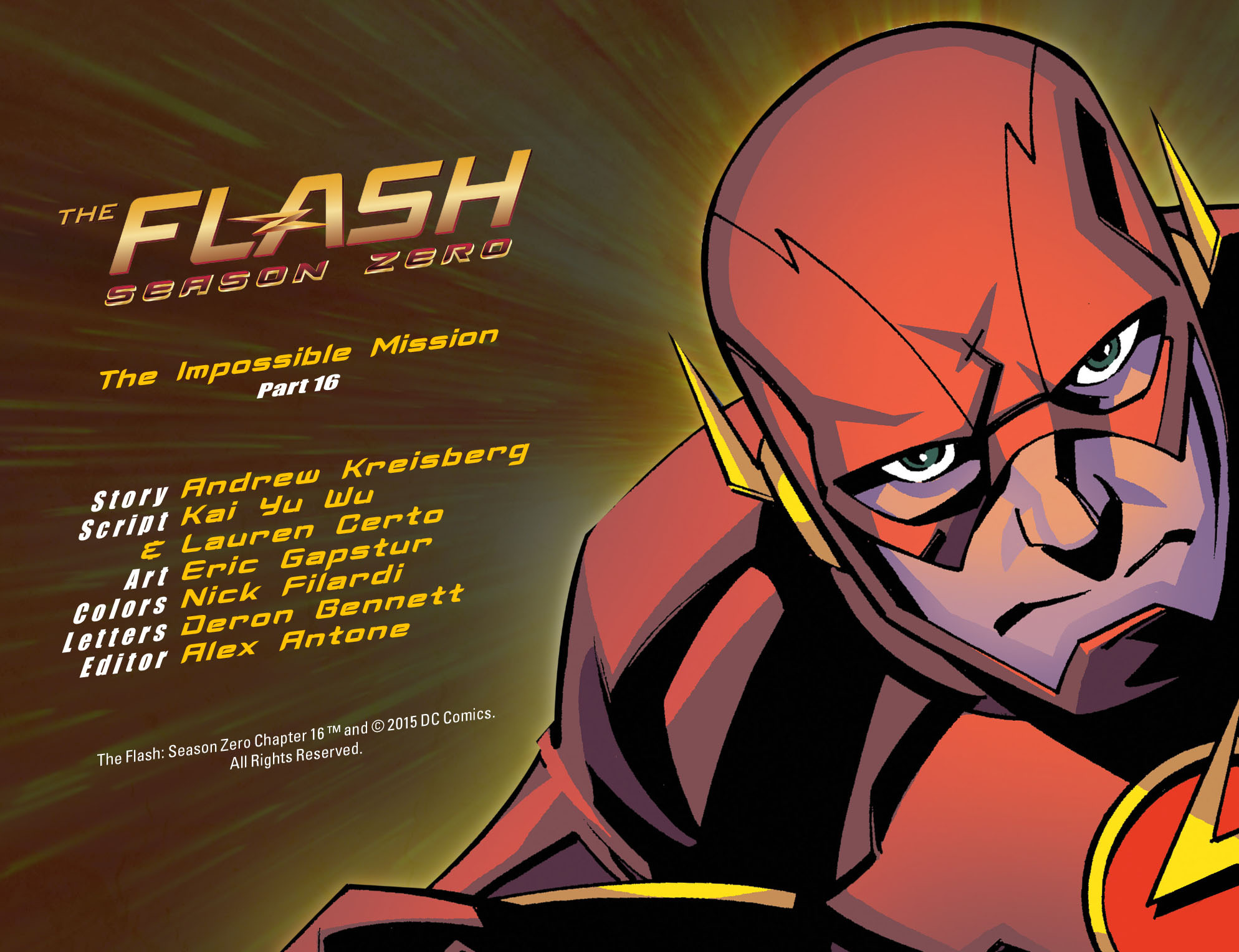 Read online The Flash: Season Zero [I] comic -  Issue #16 - 2