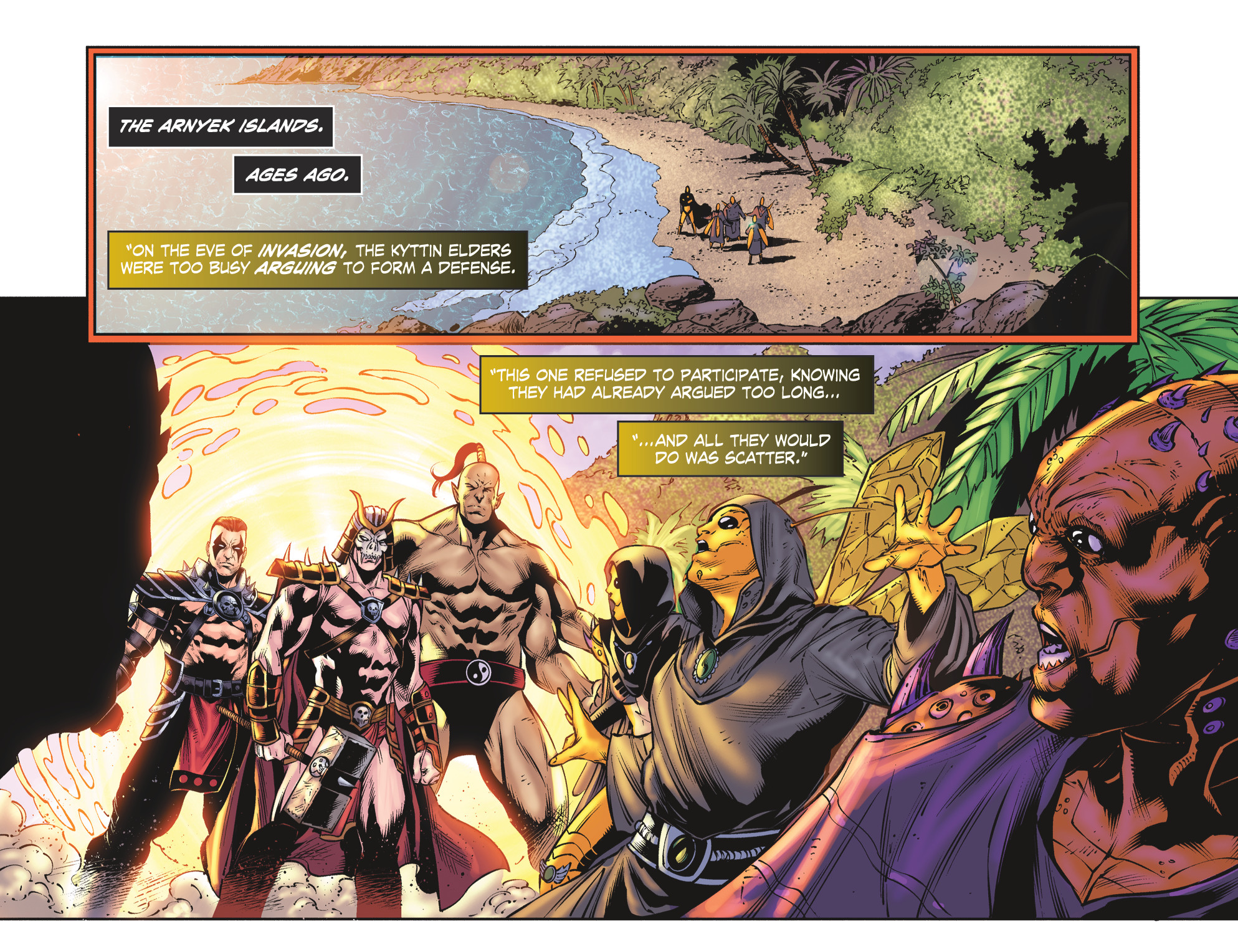 Read online Mortal Kombat X [I] comic -  Issue #19 - 16