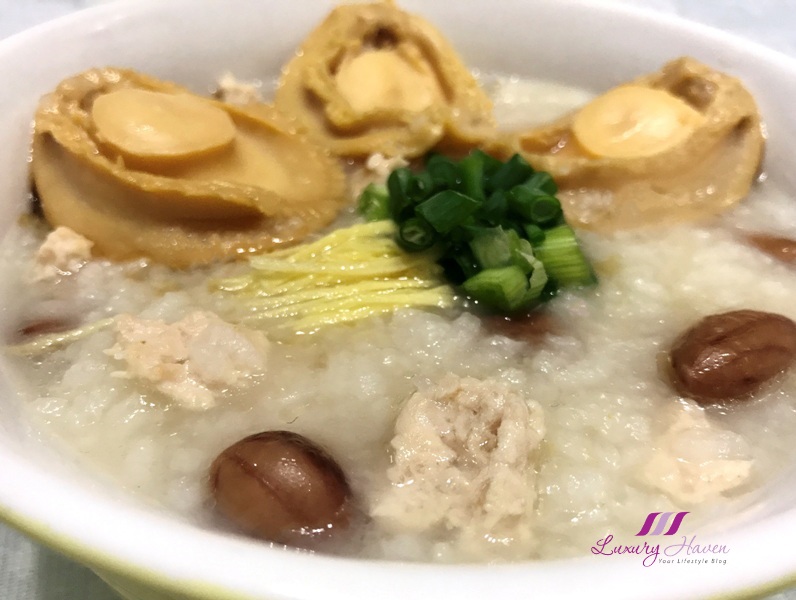 Tiger King Abalone Minced Chicken Congee Recipe ( 美味鲍鱼肉碎粥 )