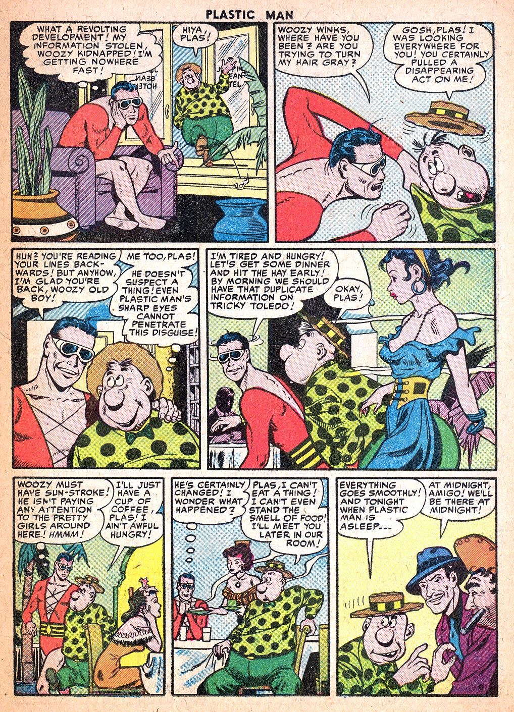 Read online Plastic Man (1943) comic -  Issue #53 - 11